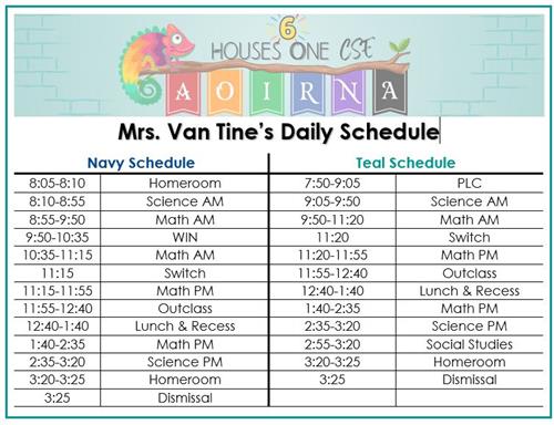 Daily Schedule